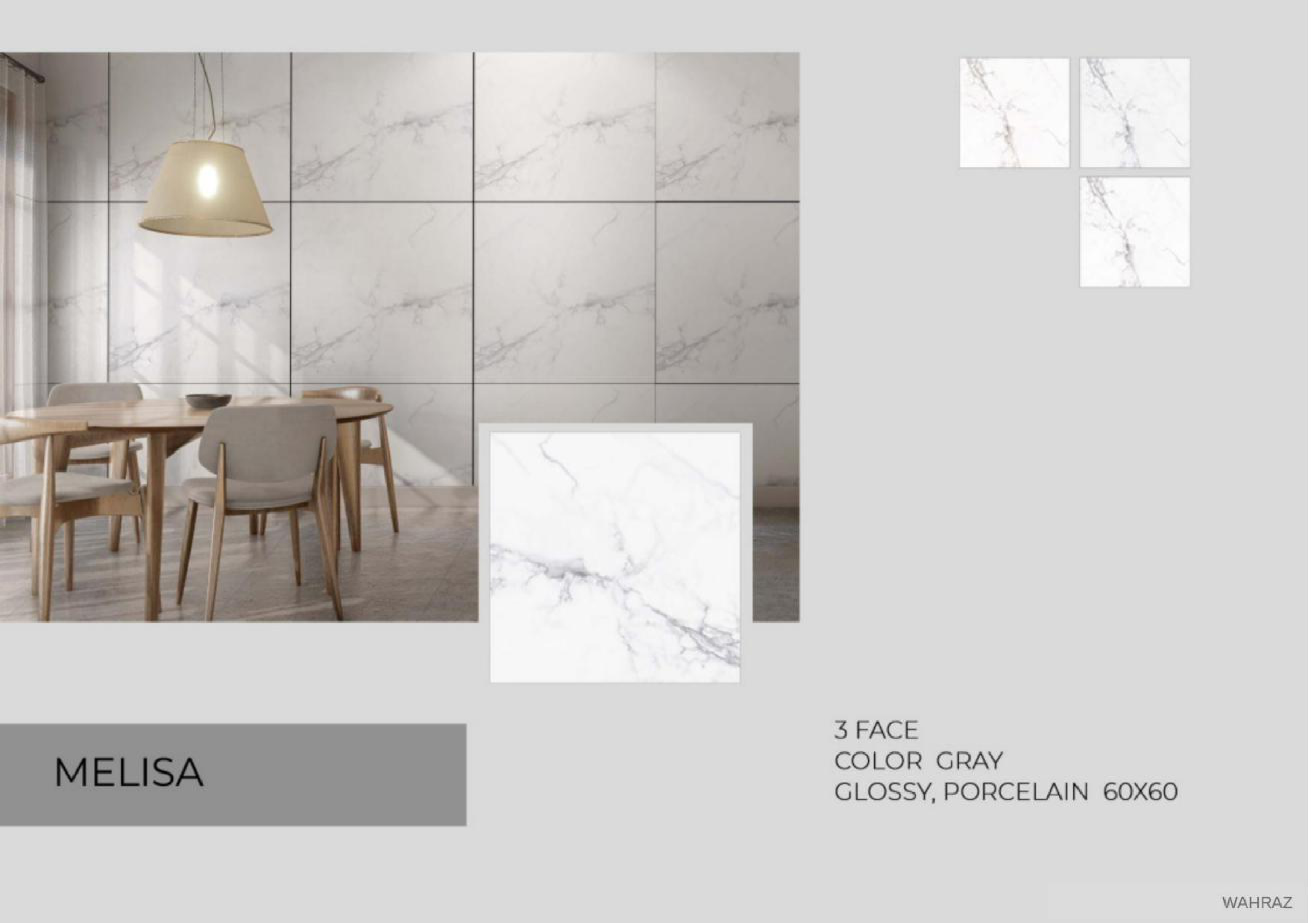 MELISA 60×60 Glossy Porcelain Tile | Wahraz MELISA 60×60 Glossy Porcelain Tile | Wahraz